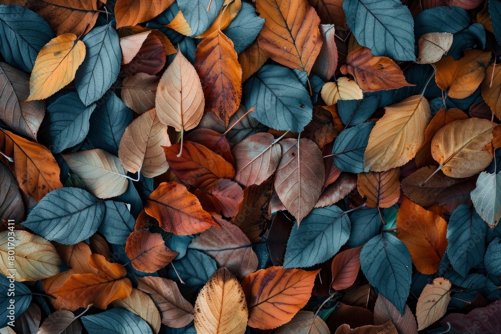 beautiful leaves for the background - generative ai beautiful leaves for the background - generative ai
