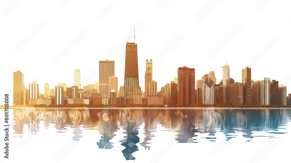 Fototapeta premium Chicago skyline