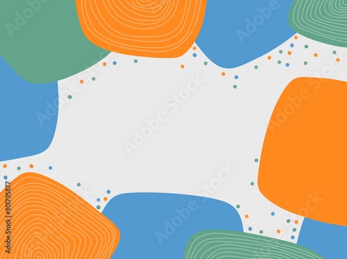 abstract background with circles