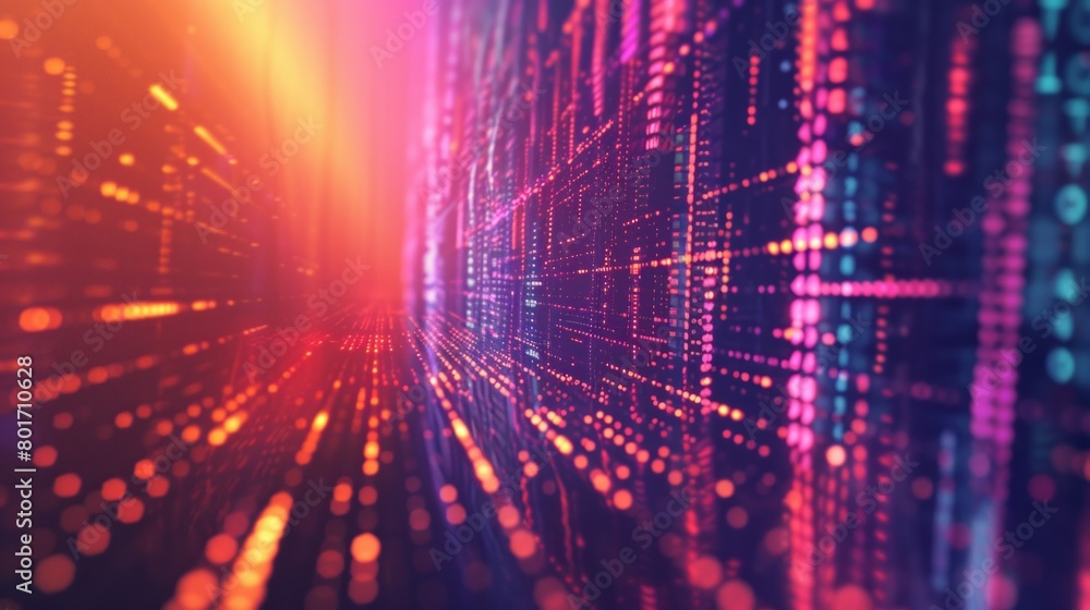 Design a modern digital 3D background that visually interprets the complex world of network abilities and technological processes, AI Generative Design a modern digital 3D background that visually interprets the complex world of network abilities and technological processes, AI Generative
