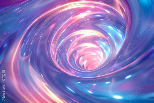 Holographic swirl