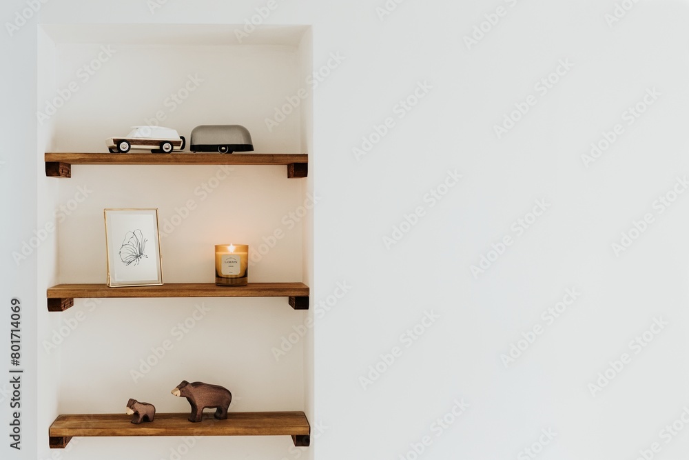 Aesthetic home decor background with design space Aesthetic home decor background with design space