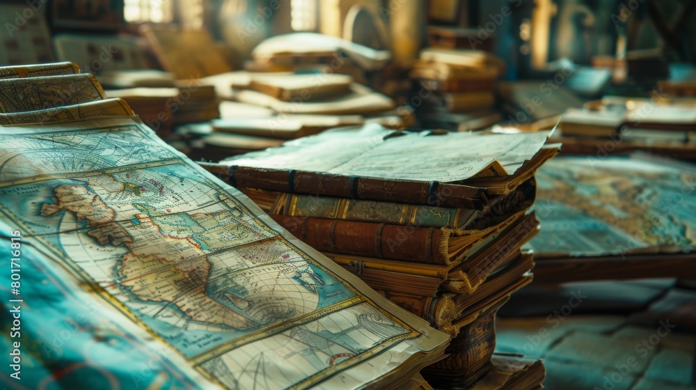 A room filled with rare and ancient maps each one more beautiful and detailed than the last. But one stands out from the rest its . . A room filled with rare and ancient maps each one more beautiful and detailed than the last. But one stands out from the rest its . .