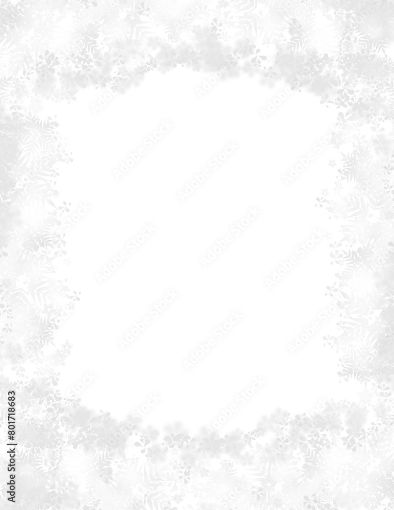 Snowflakes frame, Snowfall border clipart Snowflakes frame, Snowfall border clipart
