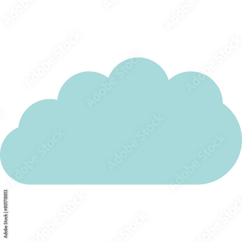 Cute Cloud Decorative Element