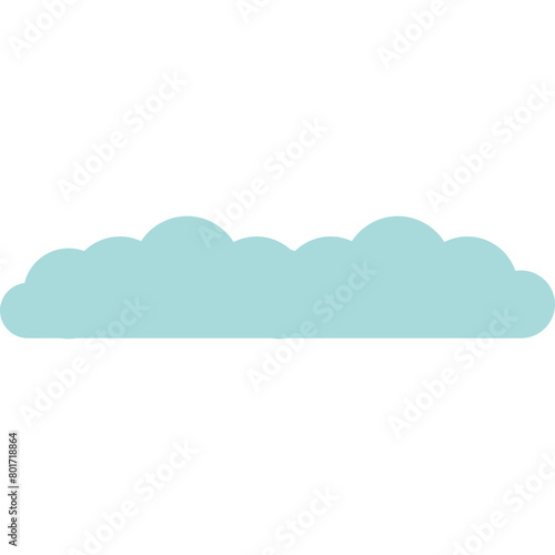 Cute Cloud Decorative Element