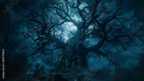 In the center of the dark fey court stands a towering twisted tree its branches reaching towards the moon as if seeking its approval. . .