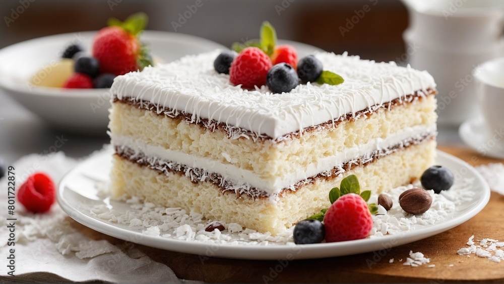 Lamington cake Lamington cake