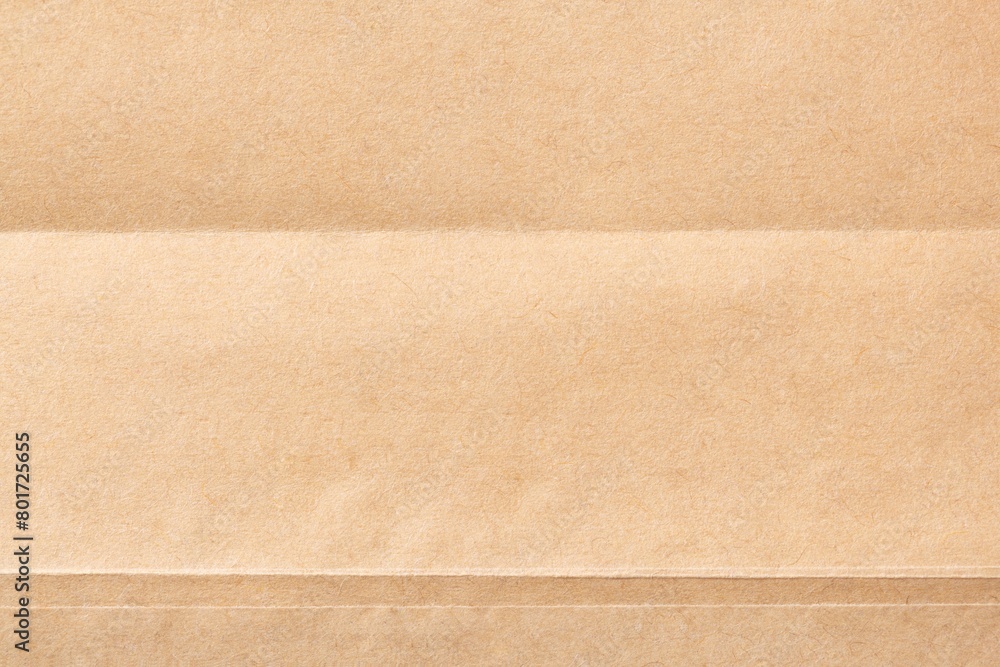 Fototapeta premium Brown background, folded paper texture design