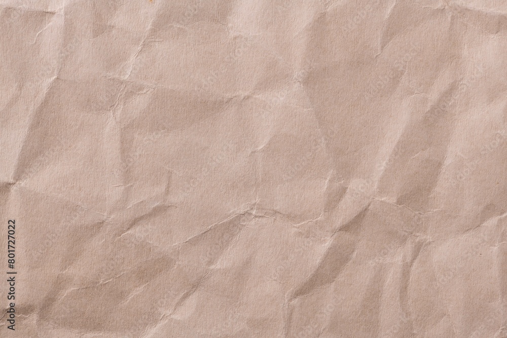 Brown background, wrinkled paper texture design Brown background, wrinkled paper texture design