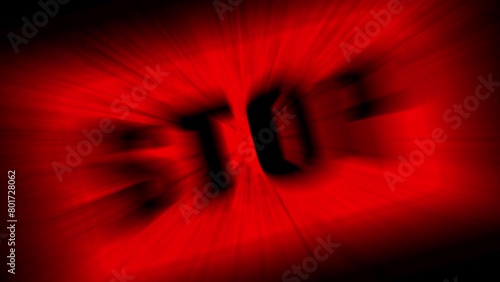 STOP　スタンプ・判子　アニメーション　角丸・長方形・横　かすれ有　左斜め・右斜め・水平のセット　黒背景　赤 photo