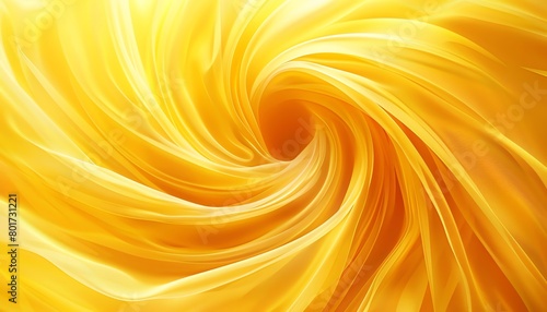 Bright yellow abstract background featuring a vibrant central copy space, ideal for attentiongrabbing retail promotions or energetic advertisements