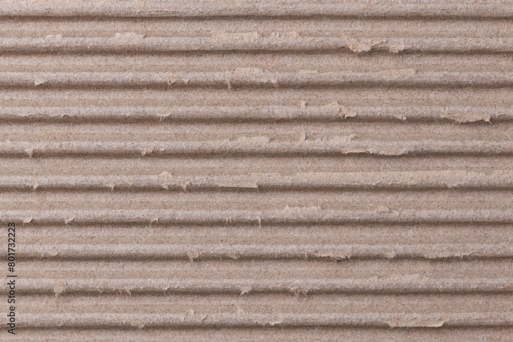 Brown background, corrugated paper texture design