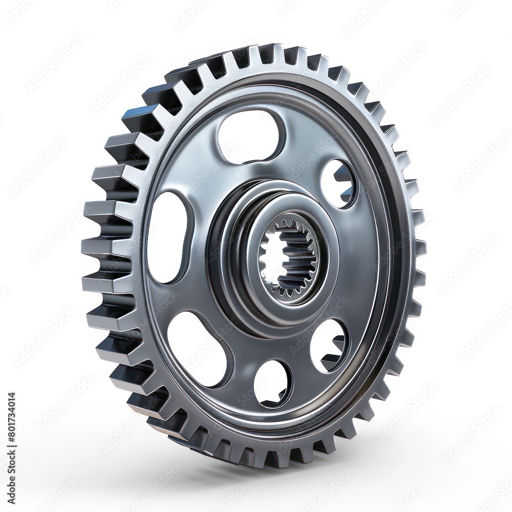 Obraz premium gear on a white background