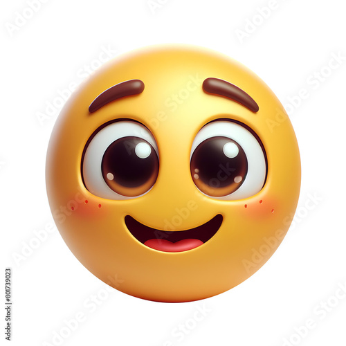 happy expression yellow emoji 