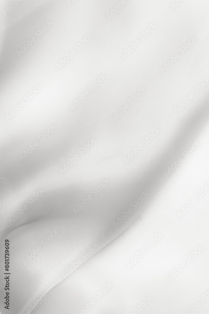 Fototapeta premium White fabric texture background, design space