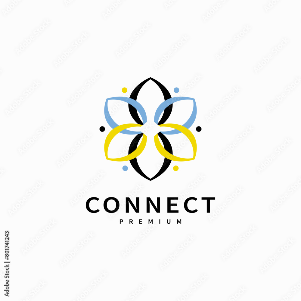 Abstract Star modern logo design for business branding corporate identity Abstract Star modern logo design for business branding corporate identity