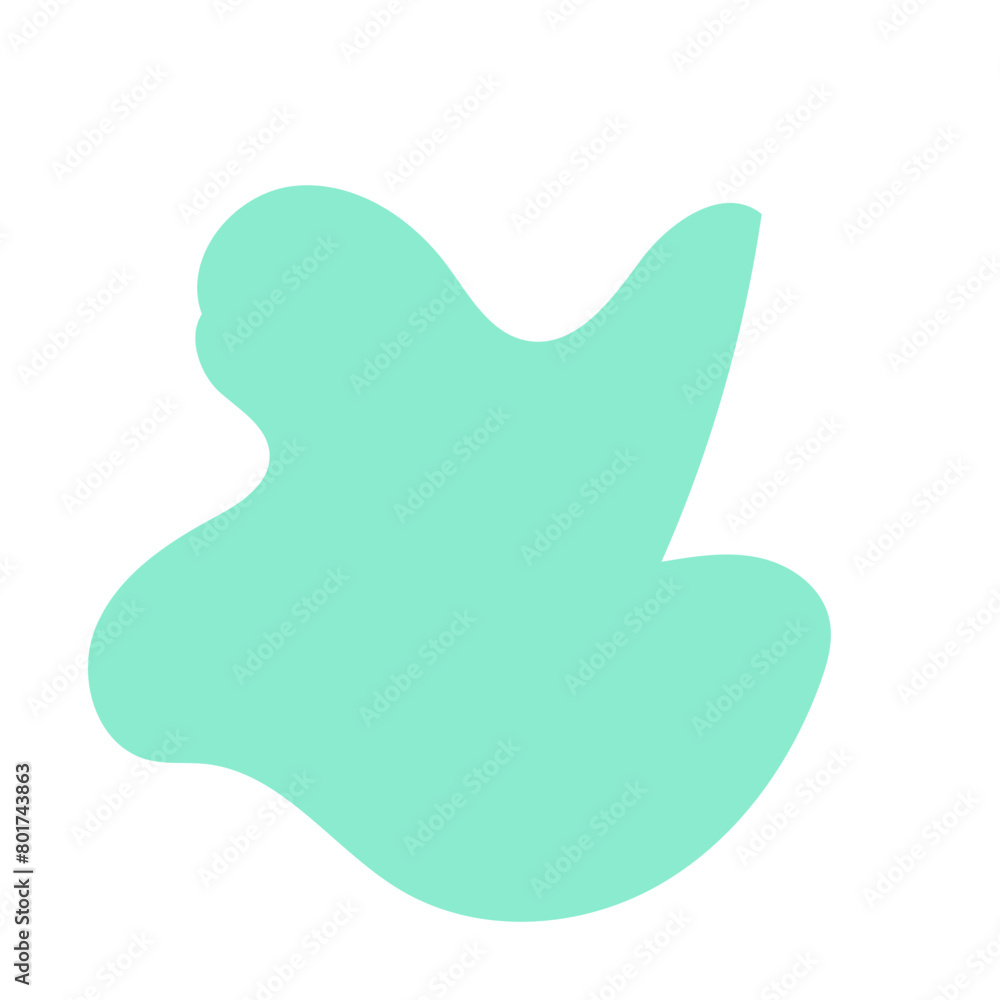 Spring Coloured Abstract Shape Decor Vectors Spring Coloured Abstract Shape Decor Vectors