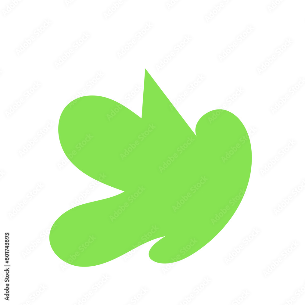 Spring Coloured Abstract Shape Decor Vectors Spring Coloured Abstract Shape Decor Vectors