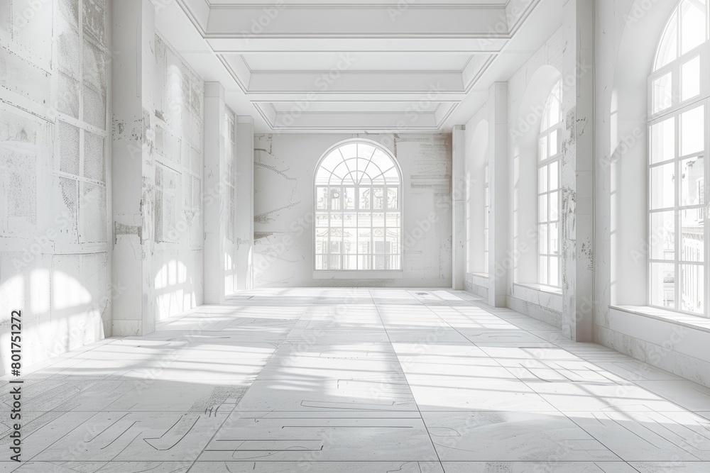 Renovating or constructing the interior of a space. Renovating or constructing the interior of a space.