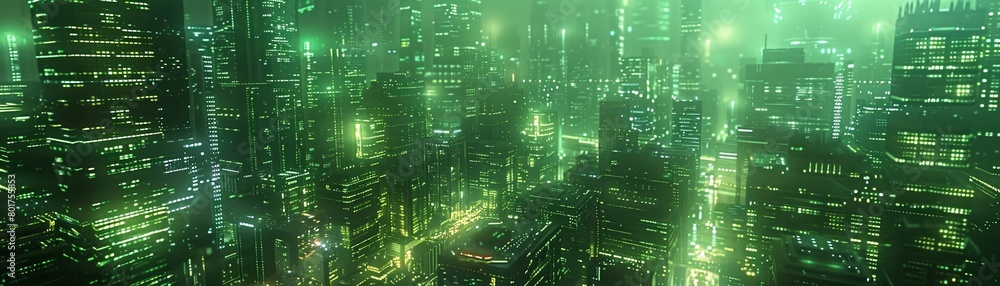 Neon green showcases the wonders of modern technology Neon green showcases the wonders of modern technology