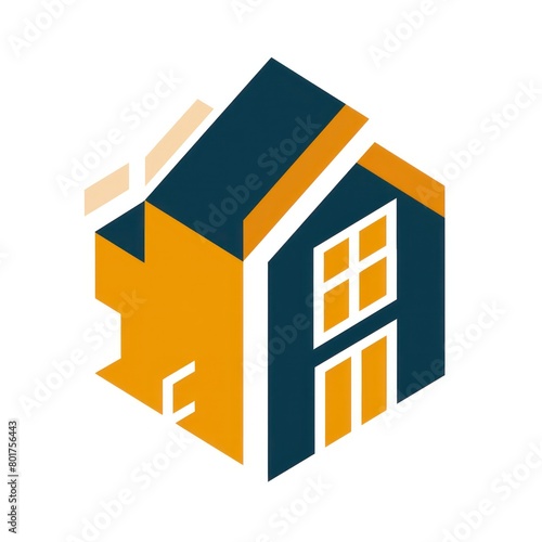 home builder construction logo design © STOCKYE STUDIO