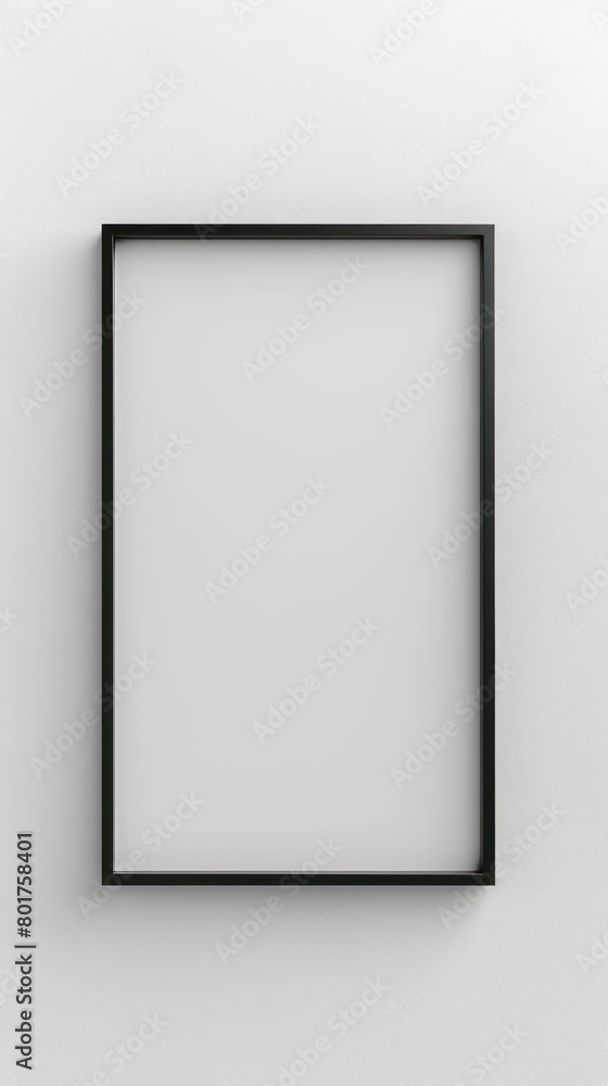 simple rectangular frame made of steel beams on a white background simple rectangular frame made of steel beams on a white background