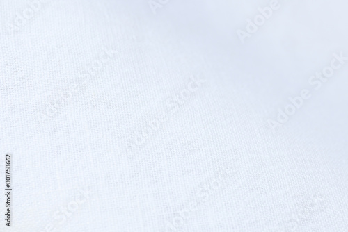 white cream hemp viscose natural fabric cloth color, sackcloth rough texture of textile fashion abstract background © sutichak