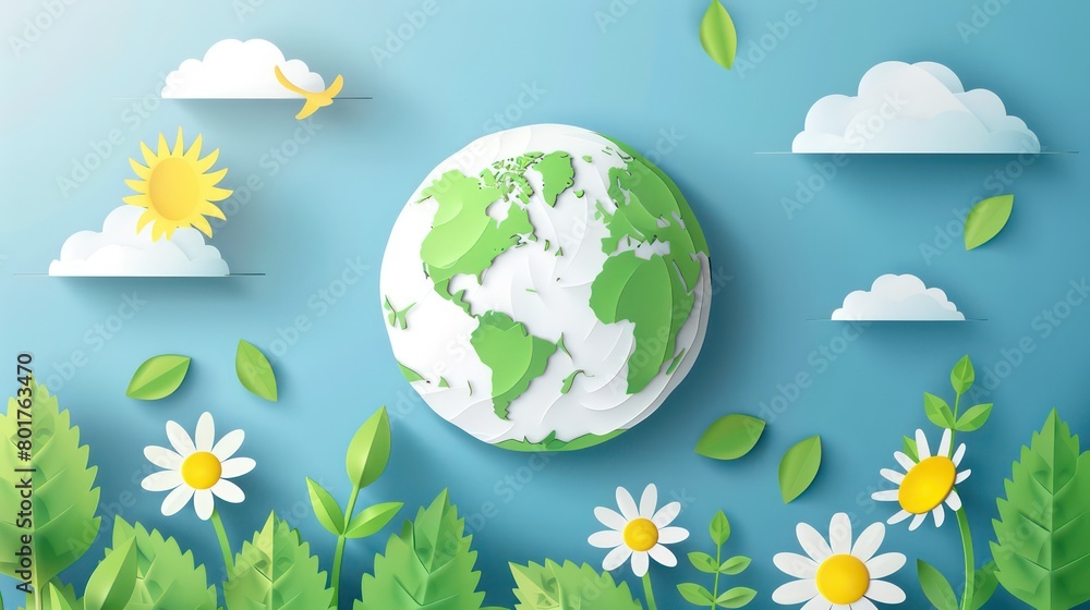 globe light green pastel color, earth day concept, pastel light colors globe light green pastel color, earth day concept, pastel light colors