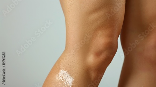 A depiction of a womans legs revealing a visible decrease in cellulite and overall improved skin texture after incorporating skin rejuvenation therapy..