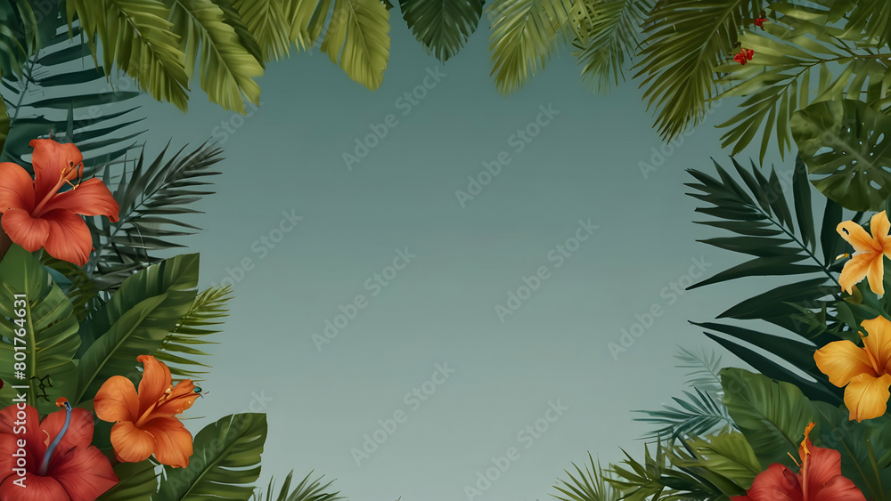 tropical theme background tropical theme background