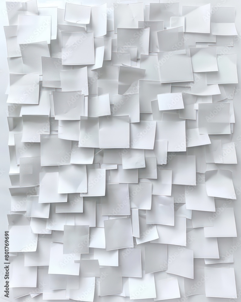 white paper square stacked white on white white paper square stacked white on white