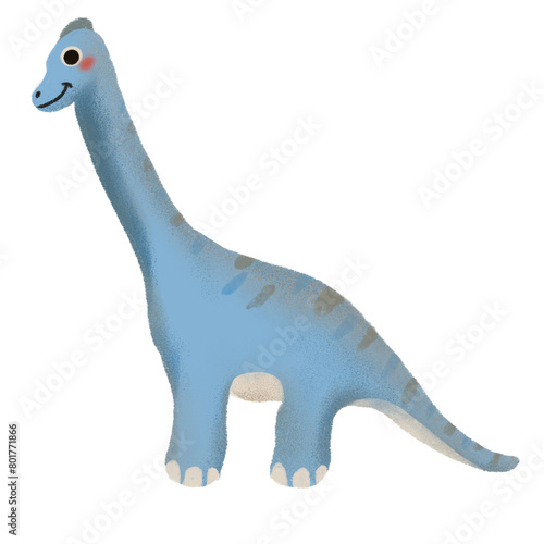 Brontosaurus Illustration