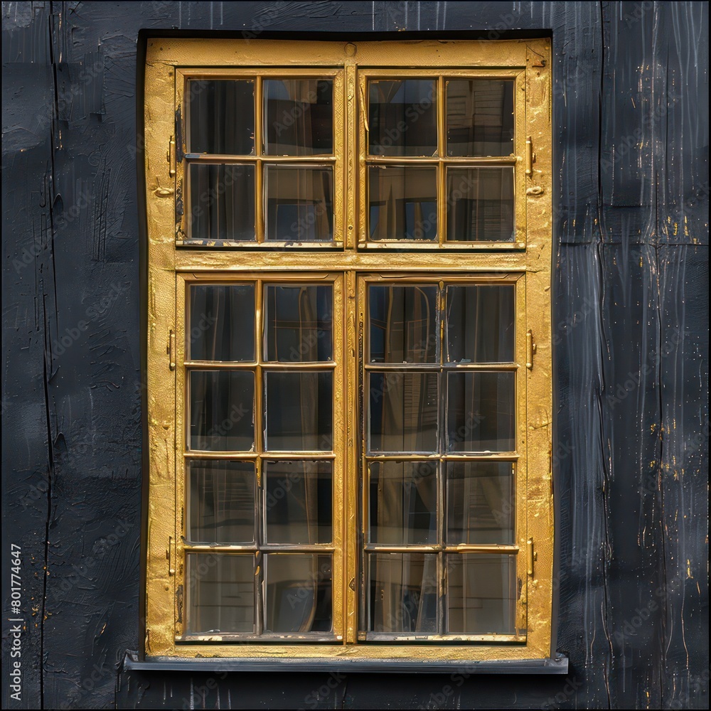 luxury black and Gold Window luxury black and Gold Window