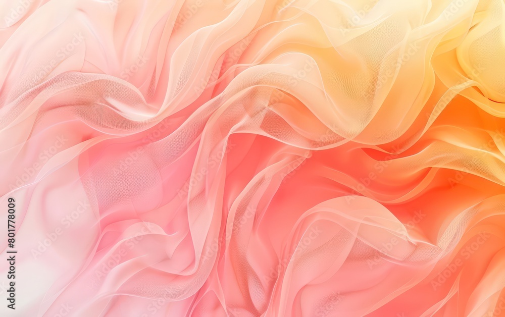 Obraz premium smooth background gradient, light peach soft pastel colors
