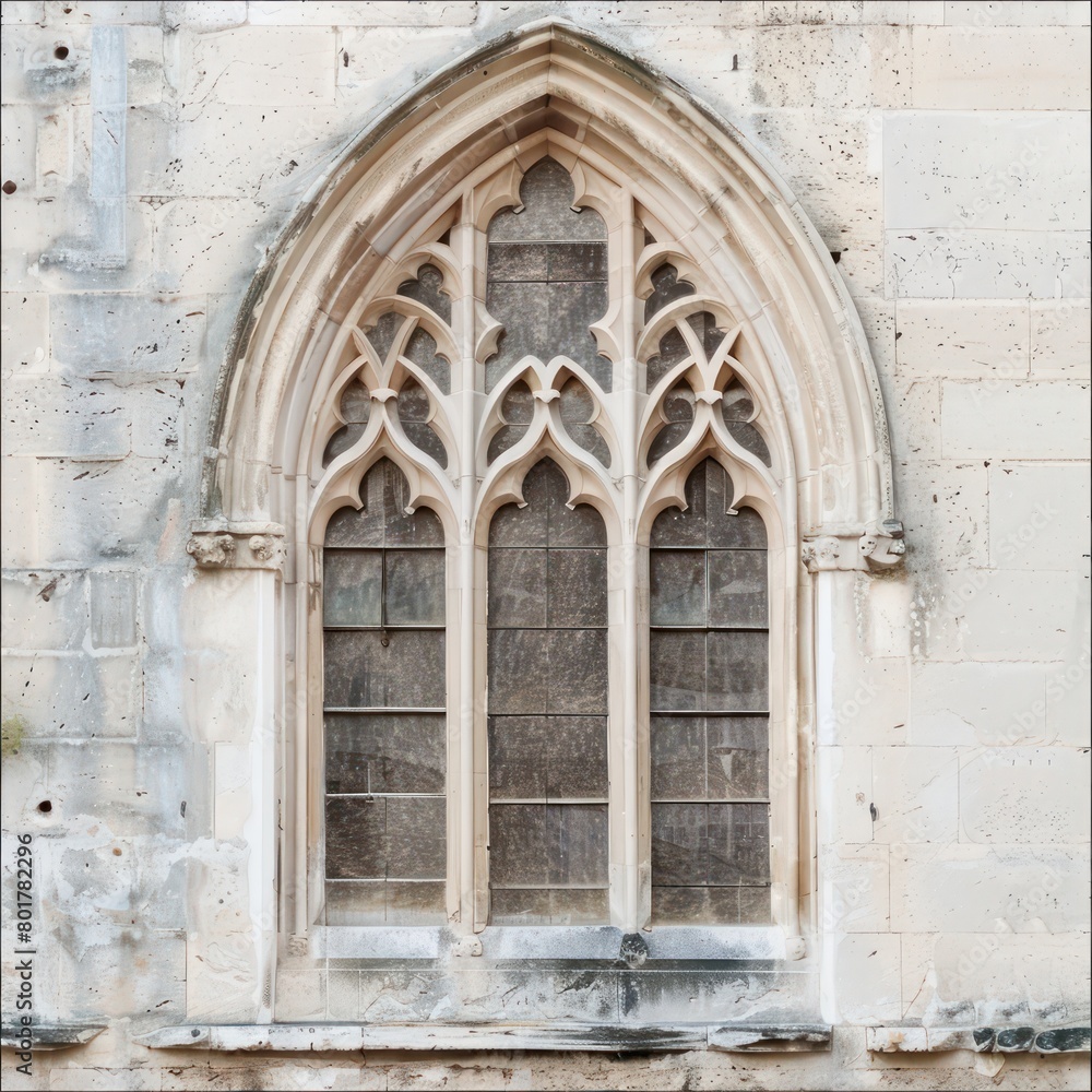 tall gothic window