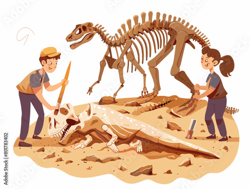 Unveiling the Secrets of the Past: A Paleontological Expedition Unearthing Prehistoric History