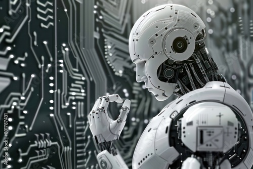 artificial Intelligence robot humanoid