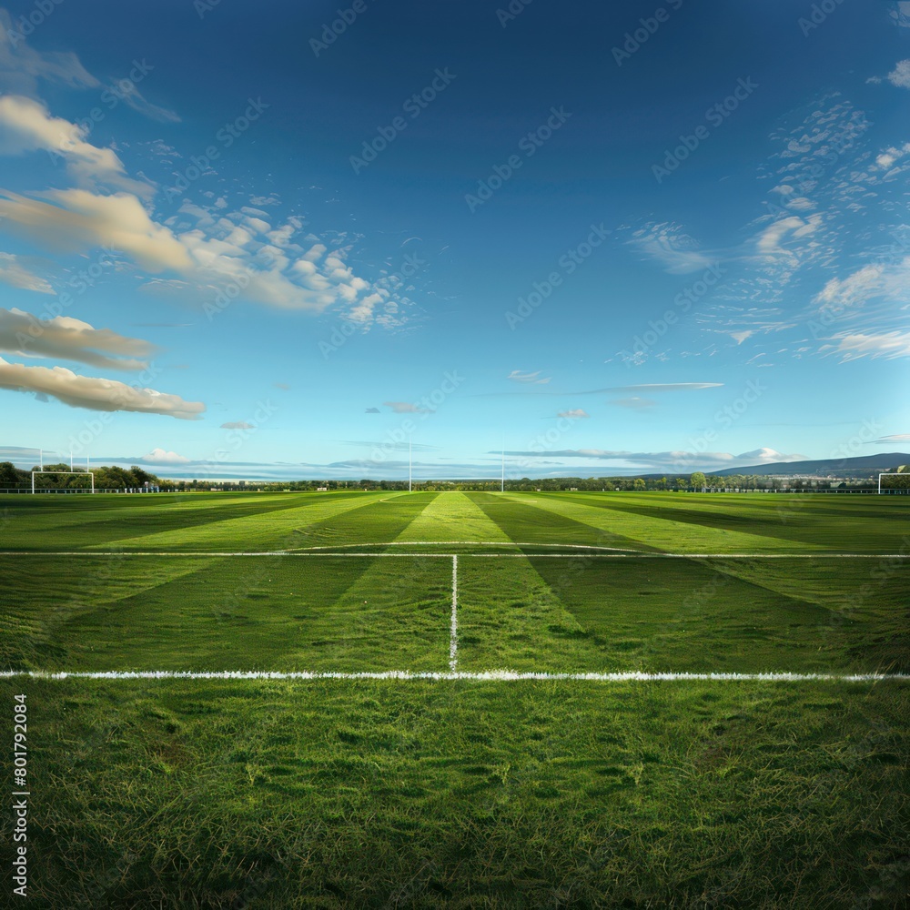 football pitch with white horizontal lines football pitch with white horizontal lines
