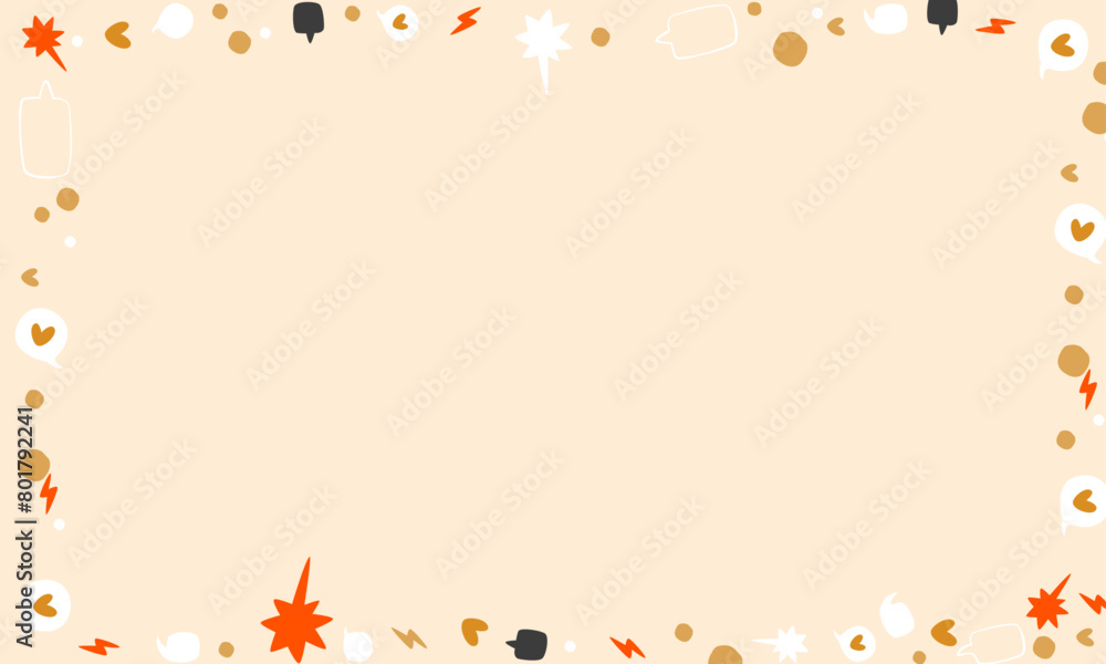 Fototapeta premium flat valentine's day background desisgn