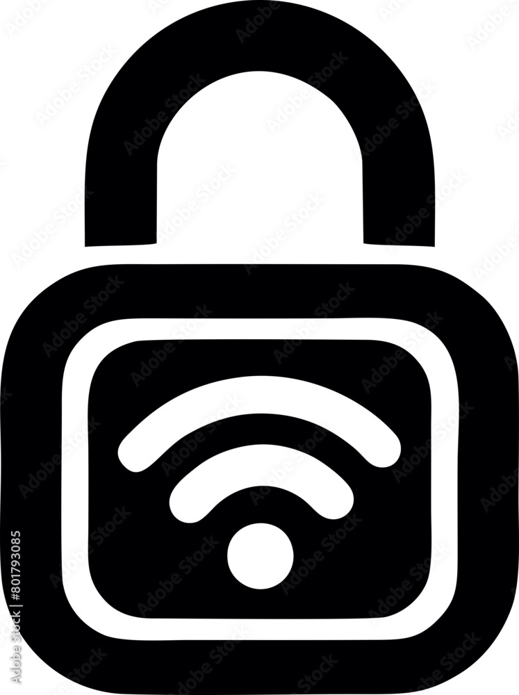 Wifi, wireless, internet signal icon logo template Wifi, wireless, internet signal icon logo template