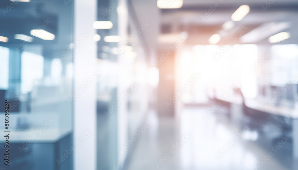© Tranh - Beautiful blurred background of a light modern office interior with panoramic windows and beautiful lighting. © Tranh - Beautiful blurred background of a light modern office interior with panoramic windows and beautiful lighting.