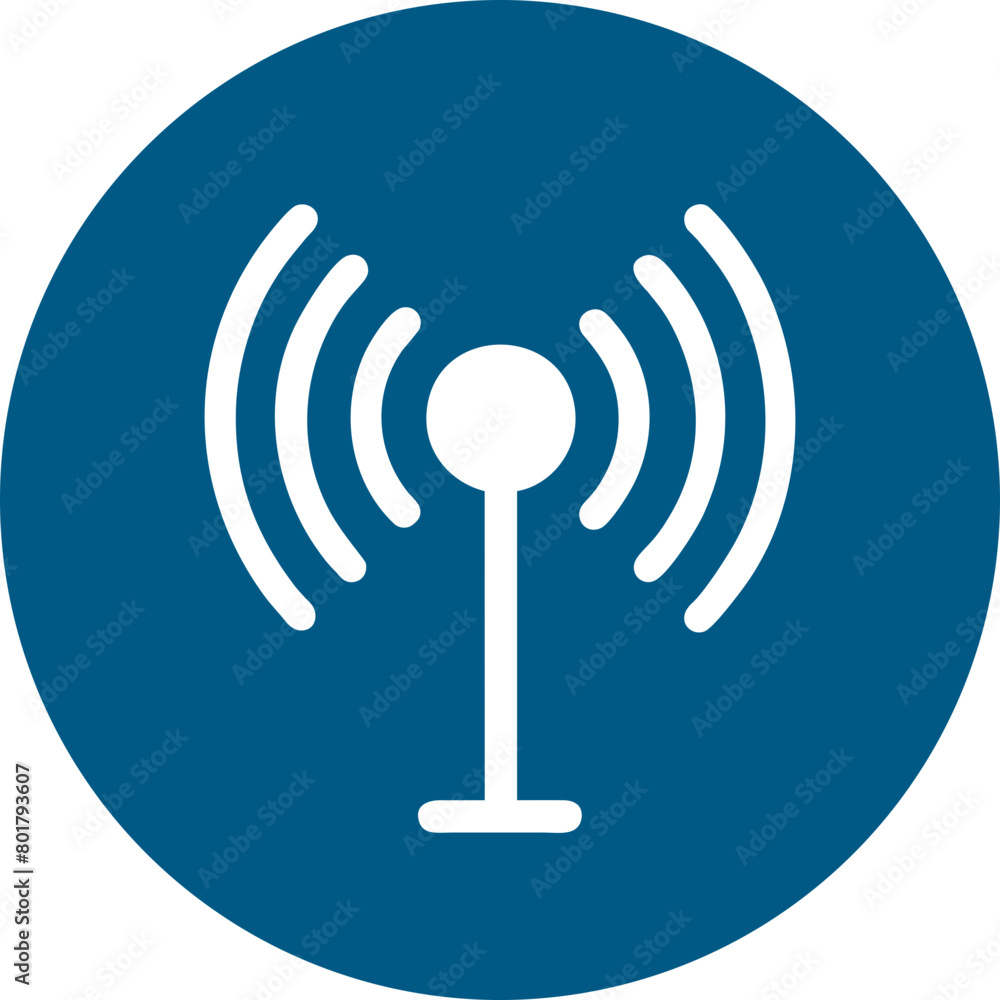 Wifi, wireless, internet signal icon logo template Wifi, wireless, internet signal icon logo template
