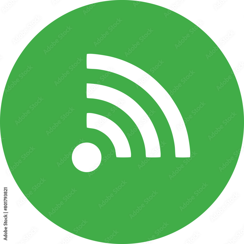 Wifi, wireless, internet signal icon logo template Wifi, wireless, internet signal icon logo template
