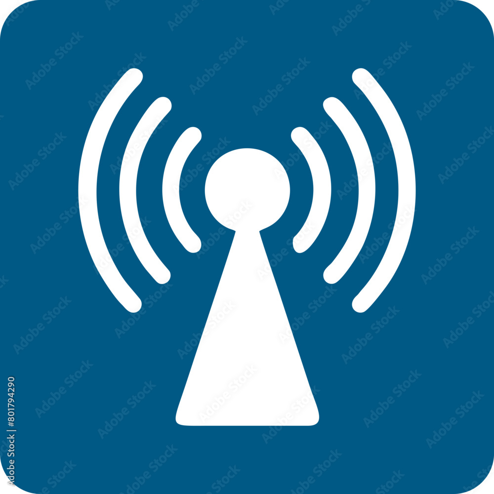 Wifi, wireless, internet signal icon logo template Wifi, wireless, internet signal icon logo template