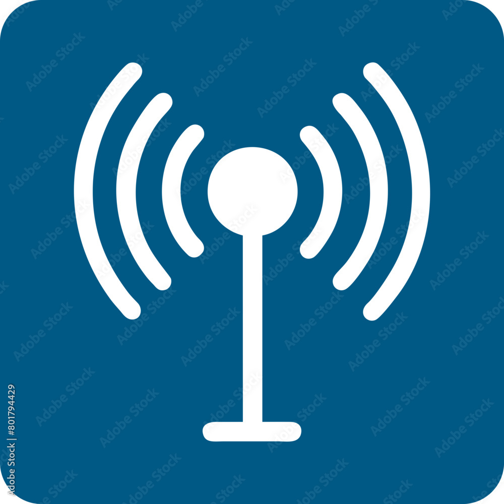 Wifi, wireless, internet signal icon logo template Wifi, wireless, internet signal icon logo template