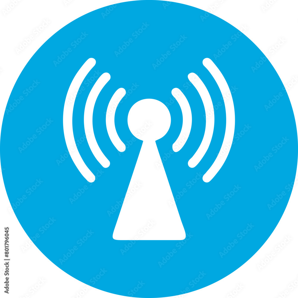 Wifi, wireless, internet signal icon logo template
Wifi, wireless, internet signal icon logo template