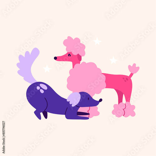 Captivating Dog Vectors. Latest Clipart Art Collection