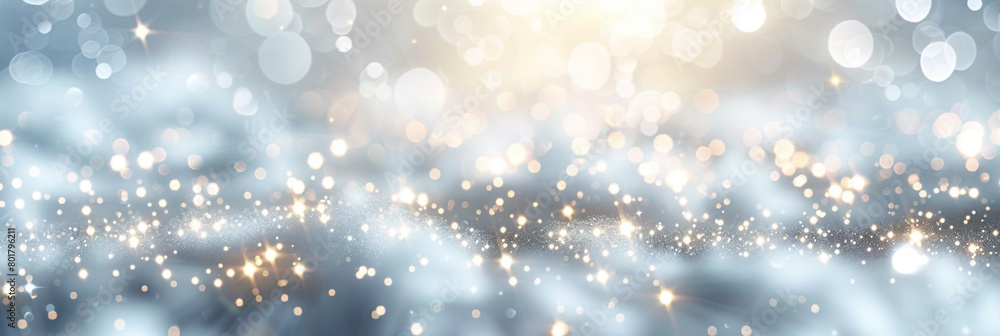 Cloud White Glitter Defocused Abstract Twinkly Lights Background, glowing blurred lights with serene cloud white tones. Cloud White Glitter Defocused Abstract Twinkly Lights Background, glowing blurred lights with serene cloud white tones.
