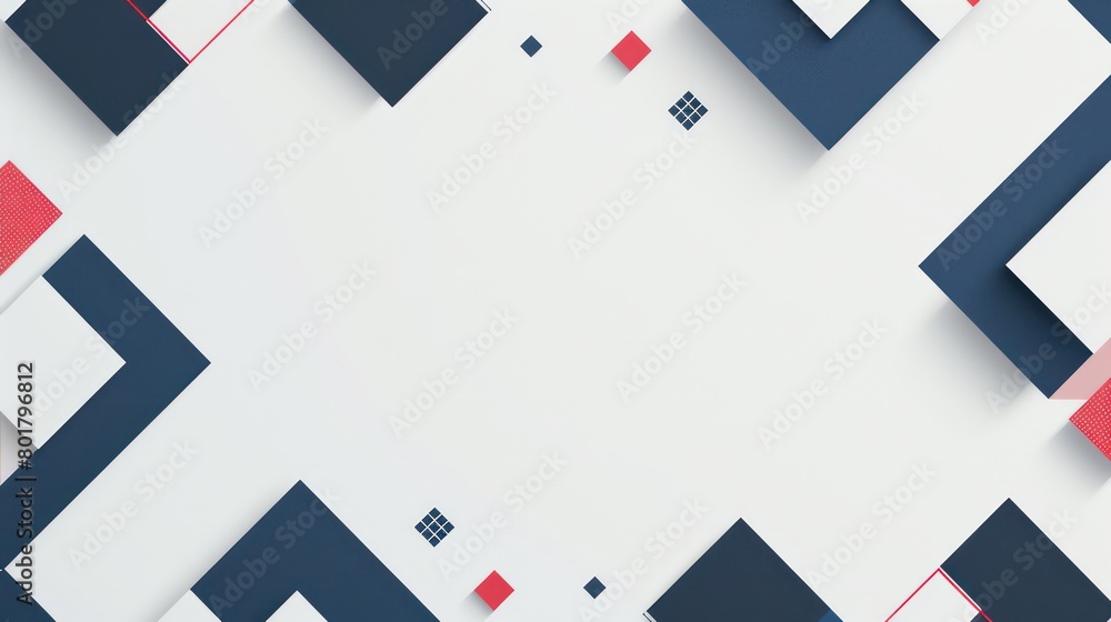 blue and red squares business background in white background blue and red squares business background in white background